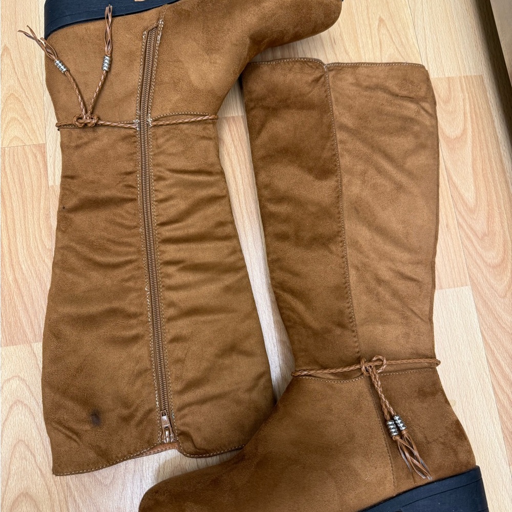 Brown Ankle Boots for Women size 9